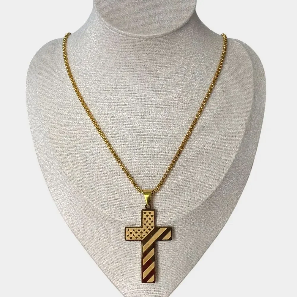 Cross Faith Men Necklace